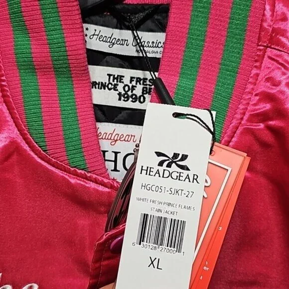 Fresh Prince of Bel-Air Satin Jacket Coat Size XL New - Picture 4 of 7